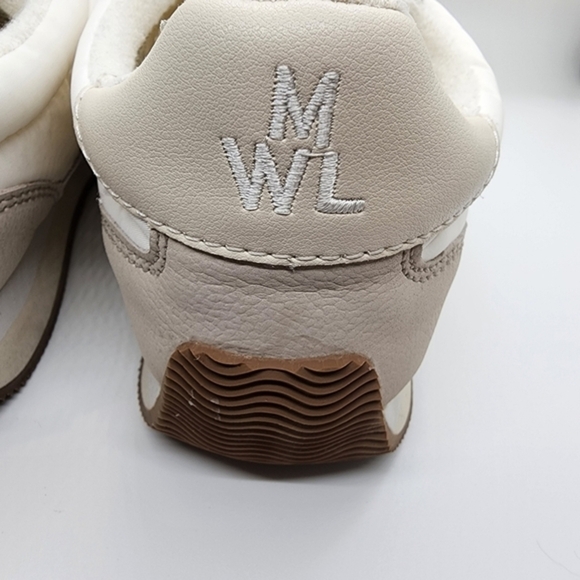 Madewell League Sneakers Washed Nubuck Retro Vintage Style Women's 6 M - Picture 14 of 16